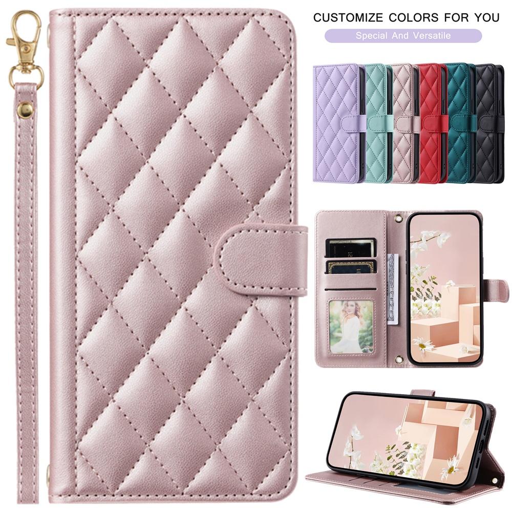 Capa De Couro Para Xiaomi Redmi 13C 12C 10C 12 Nota 12 Pro Plus 5G Livro Xadrez