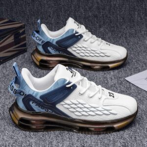 Sapatos De Verão Com Estilo Voador De Escama De Peixe Respiração Moda Masculina