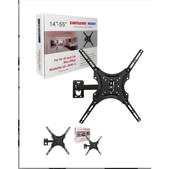 Suporte Articulado Tv Monitor Lcd Led Plasma 14 20 22 27 29 32 39 40 42 43 47 49 50 52 55 Polegadas art 55´´