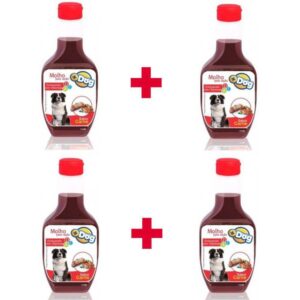 Kit C/ 4 Molho Mais Dog Carne 250g