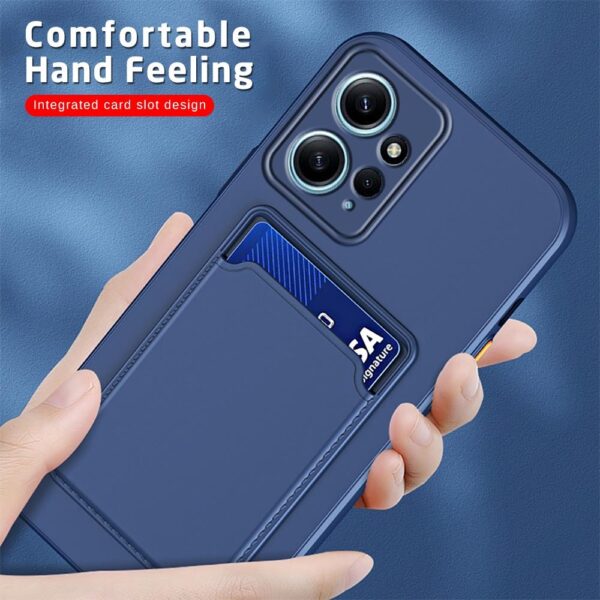 Estojo De Silicone Para Cartão De Carteira Xiaomi Redmi Note 12 Pro+ 5G 12 Pro Plus Speed Note12 Turbo Redmi12 4G 5G