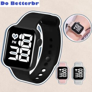 Relógio de Pulso Esportivo Watch Relógio digital Led Adulto e Infantil Esporte Prova água