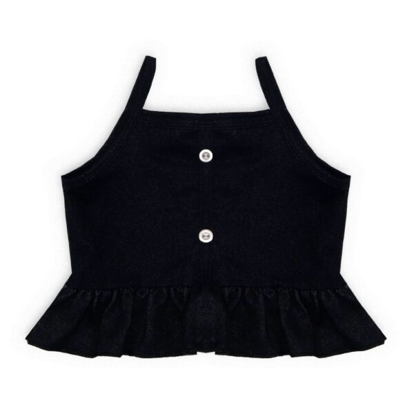 Cropped Infantil Cotton Jeans Yend's Kids Preto