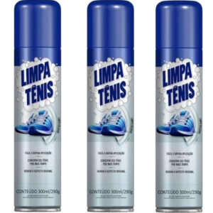 Limpa Tênis espuma de limpeza Premium rápido fácil aplicação