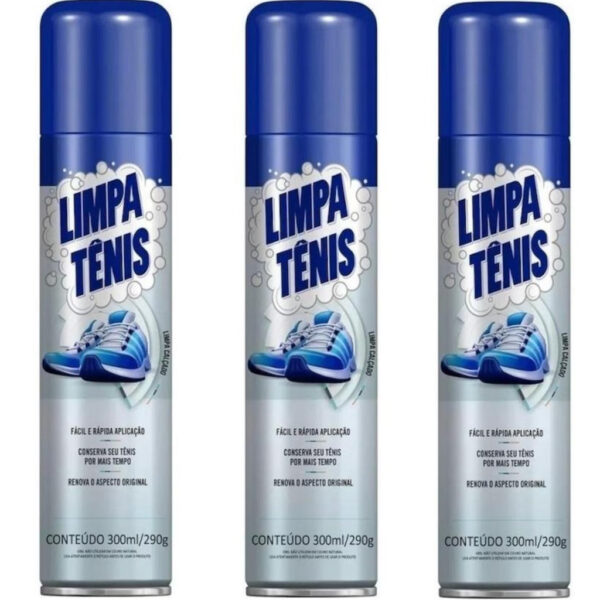 Limpa Tênis espuma de limpeza Premium rápido fácil aplicação
