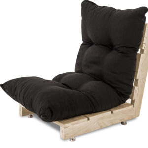 Futon Almofada Dobrável de Espuma Solteiro 120x60 BF Colchões