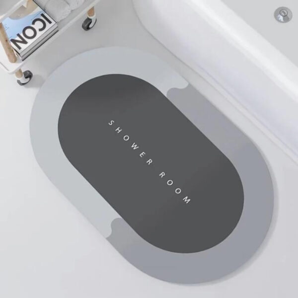 kit Tapete para Banheiro de Secagem Rápida e Super Absorvente - Ideal para Chuveiro, Cozinha e Varanda