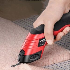 Qiu - Tesoura Elétrica Para Tecidos Usb Recarregável 3,6v 2000mAh Bivolt