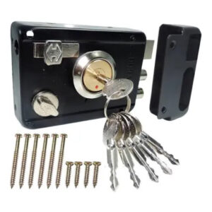 Fechadura Tetra com Trava Dupla com 6 Chaves + Brinde Surpresa –Alta Segurança