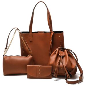 KIT 4  Bolsa Feminina Transversal Tiracolo