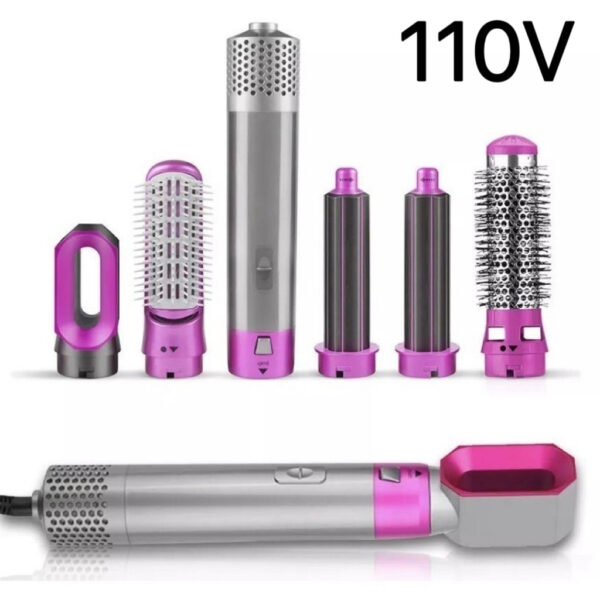 Escova profissional para secador de cabelo com ar quente 5 em 1  110V