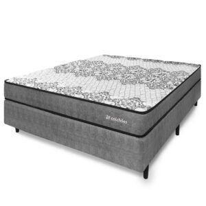 Cama Box Colchão Viuva Ortopédico Sleep Extra Firme 128x188x51cm - BF Colchões