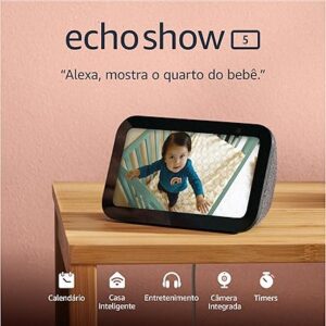 Echo Show 5 (Geração mais recente) | Smart display com Alex…