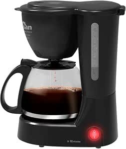 CAFETEIRA ELÉTRICA KIAN 18 XÍCARAS 650W CF102 PRETO - 220V