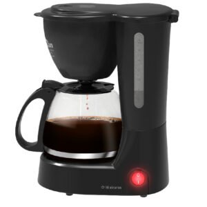 Cafeteira Elétrica Kian 18 Xícaras - 127V | Jarra de Vidro Resistente e Sistema Antigotejamento
