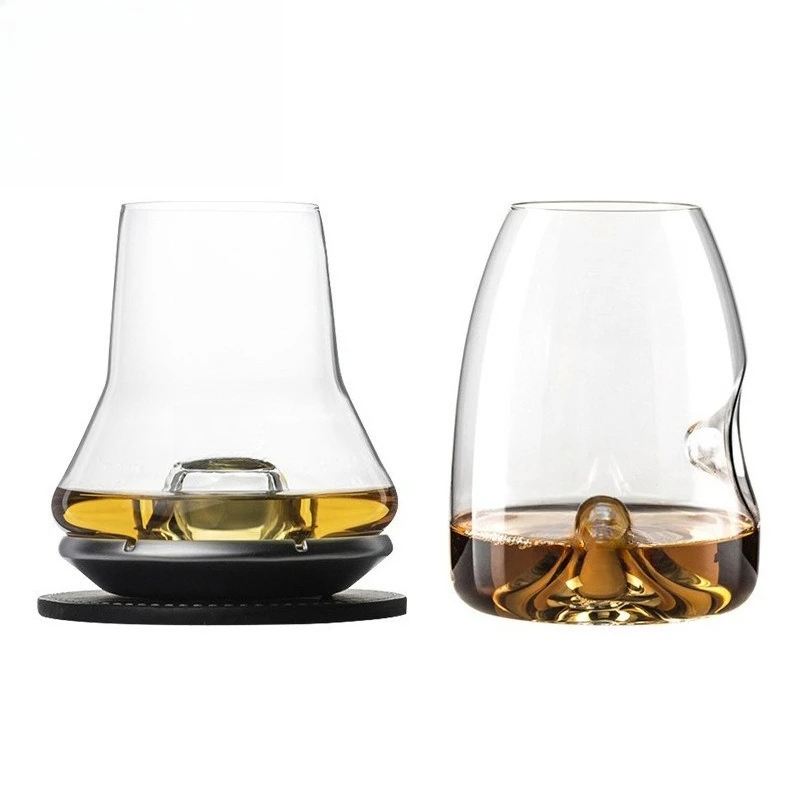 Copo de uísque criativo de cristal importado da Peugeot com base perfumada, copo para vinho estrangeiro.