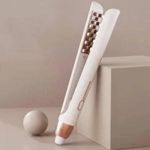 Ferramenta Acessória de Aquecimento Rápido para Alisamento de Cabelo, Prancha Profissional com Íons Negativos, Design Clip-In, Ferramenta de Estilização e Cuidado Capilar