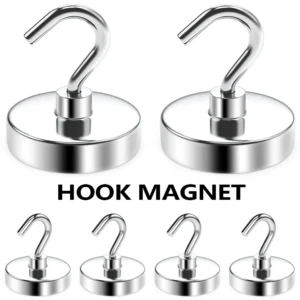 Ganchos magnéticos versáteis para vida organizada – soluções de suspensão resistentes para cozinha, banheiro e chaves