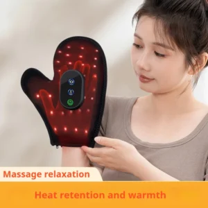Mão compressa quente elétrica fadiga dedo articulação relaxamento instrumento de massagem doméstica