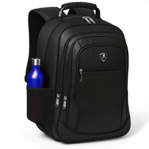 Mochila Reforçada Masculina Faculdade Impermeável Resistente Grande Trabalho Escolar