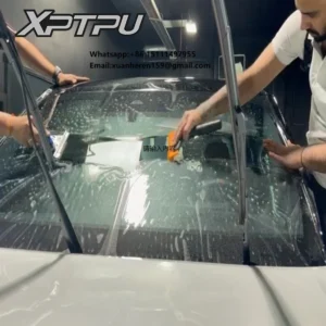 Película Protetora TPU NANO para Para-brisa com Mudança de Cor, Proteção de Vidro Temperado para Carro