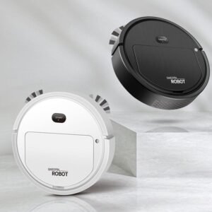 Robô Aspirador 3 em 1 Varre, Aspira e Passa Pano - Limpeza Automática Inteligente e Silenciosa - Para Casa e Apartamento