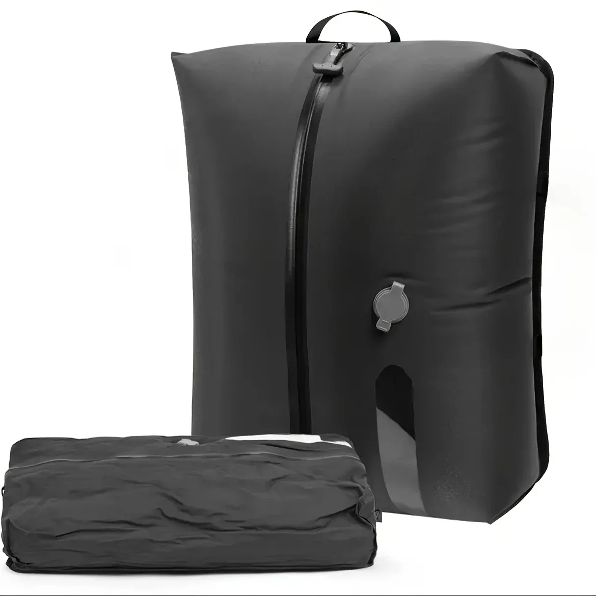 Saco de Compressão a Vácuo para Viagem, Mochila de Armazenamento, à Prova de Umidade, Impermeável, Bolsa de Viagem de Negócios, Sacos de Roupas Herméticos