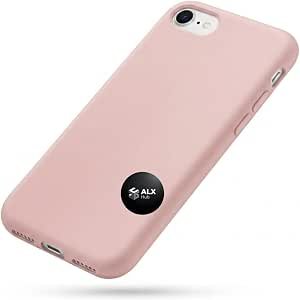Capa Capinha Para iPhone 7/8 / SE 2020 e 2022 Case Silicone Aveludada Premium Slim (ROSA AREIA)