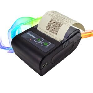 Mini Impressora 58mm Portátil Para Ifood Bluetooth Térmica Android Ios Sem Fio Celular Sem Tinta