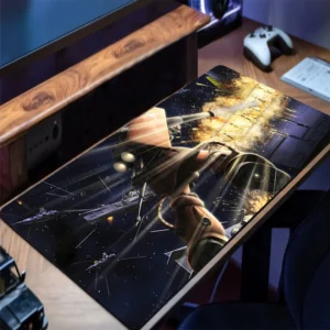 Mouse pad mecânico guerreiro gundam zaku ii tapete de mesa para laptop tapetes de borracha para jogos hd mouse pad acessórios para pc teclado mousepad