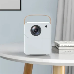 Portátil inteligente 4k projetor mini home theater android ao ar livre wifi bluetooth led vídeo game telefone cinema alto-falante