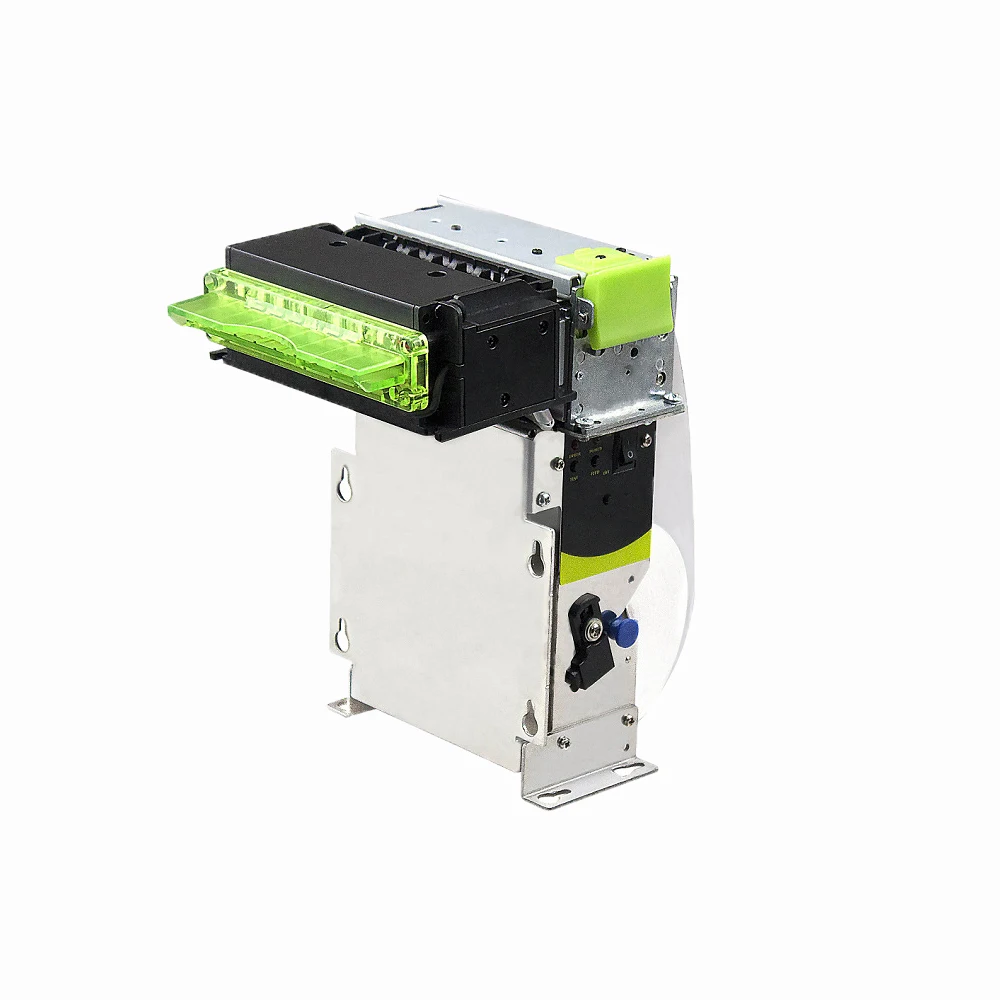 Impressora Térmica Mini de 3 Polegadas para Quiosques ATV&UTV, Impressora de Etiquetas Embutida de 80mm, Conexão USB RS232 LAN 12V 24V para Máquinas