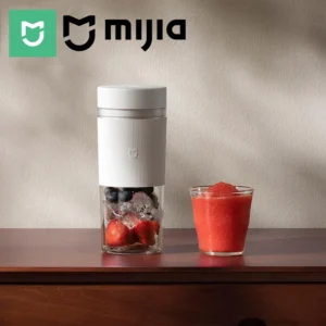 Copo Liquidificador Portátil MIJIA 2 em 1: Extrator de Suco Elétrico e Processador de Alimentos para Casa