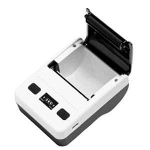 Impressora térmica sem fio Bluetooth USB de 58mm, mini impressora térmica portátil de 58mm para pequenas empresas