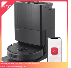 Roborock Qrevo Aspirador Robô e Mop com Carregamento 30% Mais Rápido, Armazenamento de Pó por 7 Semanas, Mop com Água Quente e Secagem Automática para Casa, Carpete e Piso