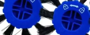 Escova lateral de 3 peças para robô aspirador de pó BOBOT Intense 232, acessórios de limpeza de canto, plástico, nylon
