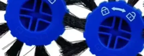 Escova lateral de 3 peças para robô aspirador de pó BOBOT Intense 232, acessórios de limpeza de canto, plástico, nylon