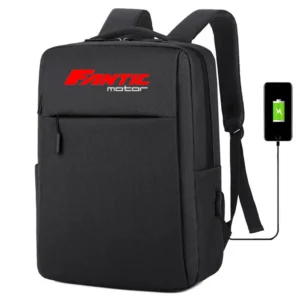 Mochila impermeável para homens, saco de carregamento USB, bolsa de viagem de negócios, motor frenético, novo, 2023