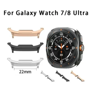 Adaptador de Conector de Substituição para Pulseira de Metal de 22mm, Compatível com Samsung Smartwatch Galaxy Watch 7/8 Ultra 47mm