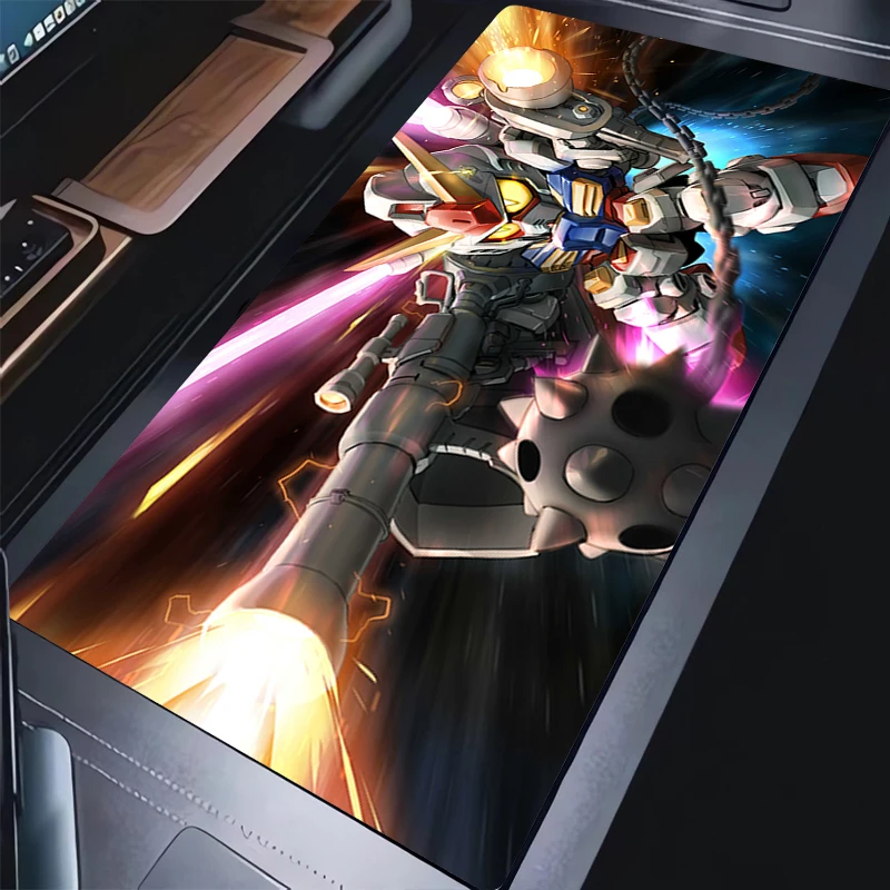 Mouse pad mecânico guerreiro RX-78-2 gundam pc acessórios teclado almofada de borracha mousepad portátil tapete de mesa hd mouse tapete de jogos