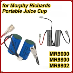 Bateria de Lítio de Substituição 7.4V 18350 18500 para Liquidificador Portátil Morphy Richards MR9600 MR9800 MR9802