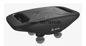 Venda quente mini massageador elétrico muscular esportivo super silencioso corpo vibrações de tecido profundo com controle de temporização transporte rápido