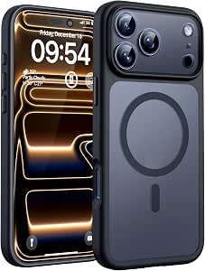 TOCOL Capa Capinha para iPhone 17 Pro Max Case 6.9 Pol, Preto