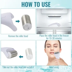 2025 novo dispositivo de beleza lce pele legal derma rollermassager para rosto massagem corporal cuidados com a pele facial evitando rugas dermoroll