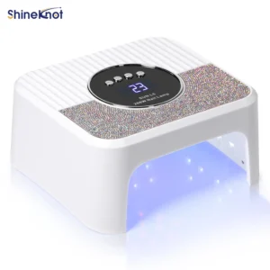 Lâmpada LED SHINEKNOT para Secagem de Unhas 268W, Lâmpada UV de Alta Potência e Grande Capacidade com Sensor Inteligente, Máquina de Arte para Unhas Decoradas com Diamantes