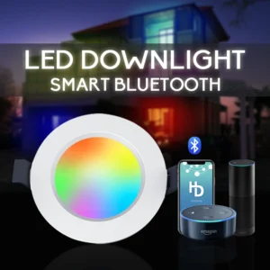 Inteligente LED Downlight Escurecimento APP controle RGB + WW Rodada Recesso Lâmpada 100V-264V Lâmpada Led Quarto Cozinha Interior CONDUZIU a Iluminação Do Ponto