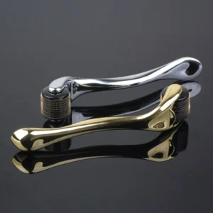 Instrumento Derma Roller de 540 Agulhas para Indução de Colágeno, Crescimento de Barba e Massagem Facial, Cuidados com a Pele em Casa