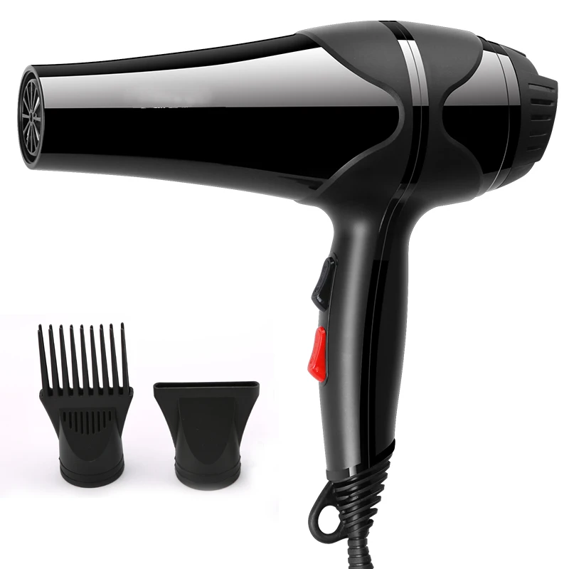 Secador de cabelo de íon profissional moda personalizável multifuncional silencioso secador de cabelo OEM atacado