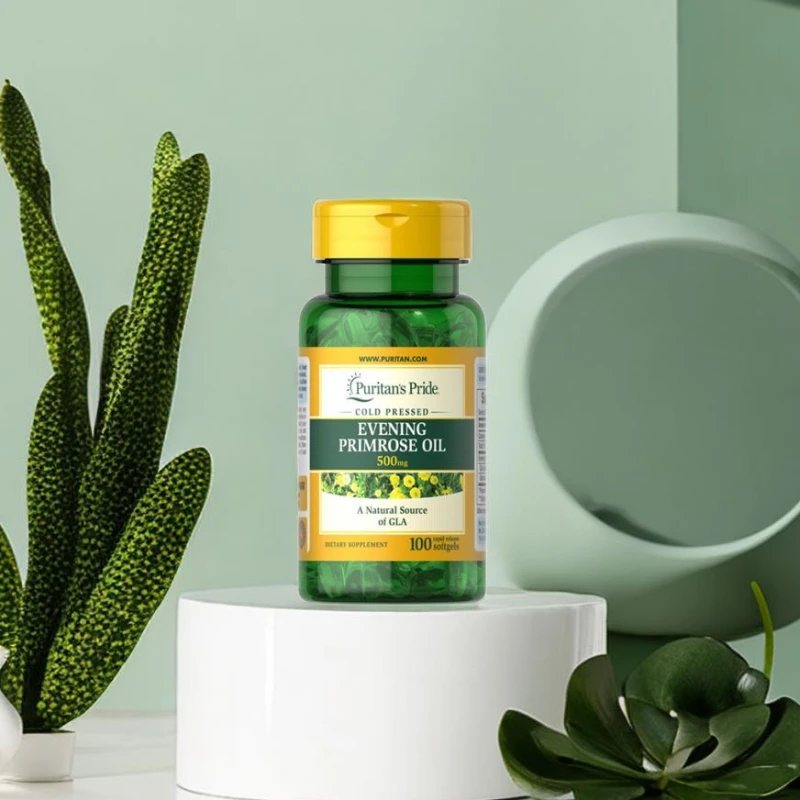 Cápsulas de óleo de prímula, para aliviar o desconforto feminino, equilibrar hormônios, revitalizar a saúde e a beleza ", 1 garrafa